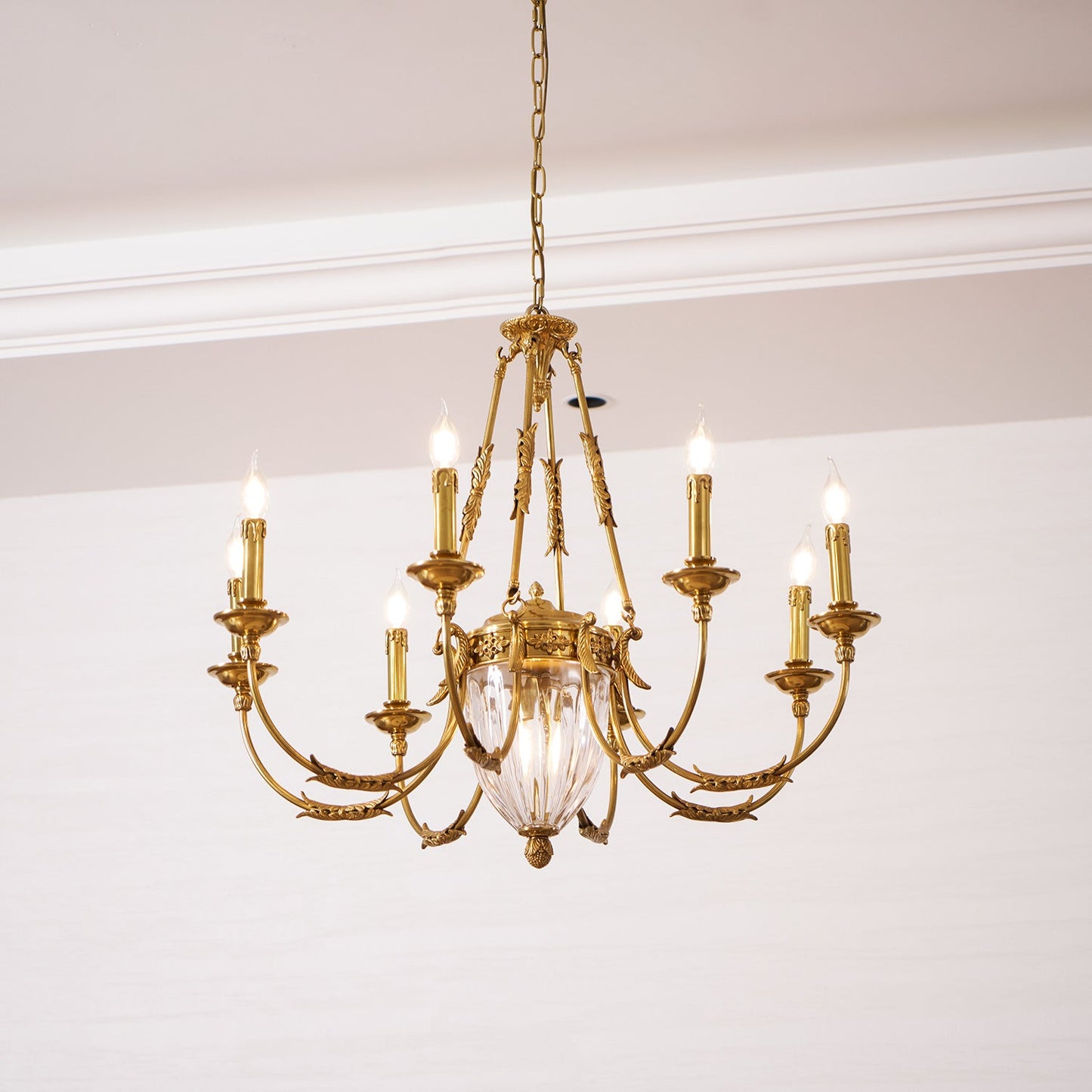 Ashford Brass Chandelier