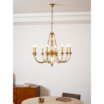 Ashford Brass Chandelier