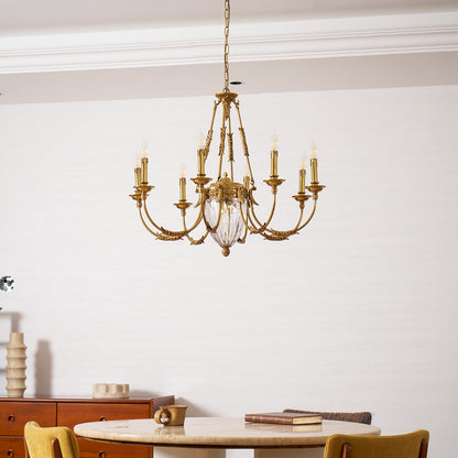 Ashford Brass Chandelier