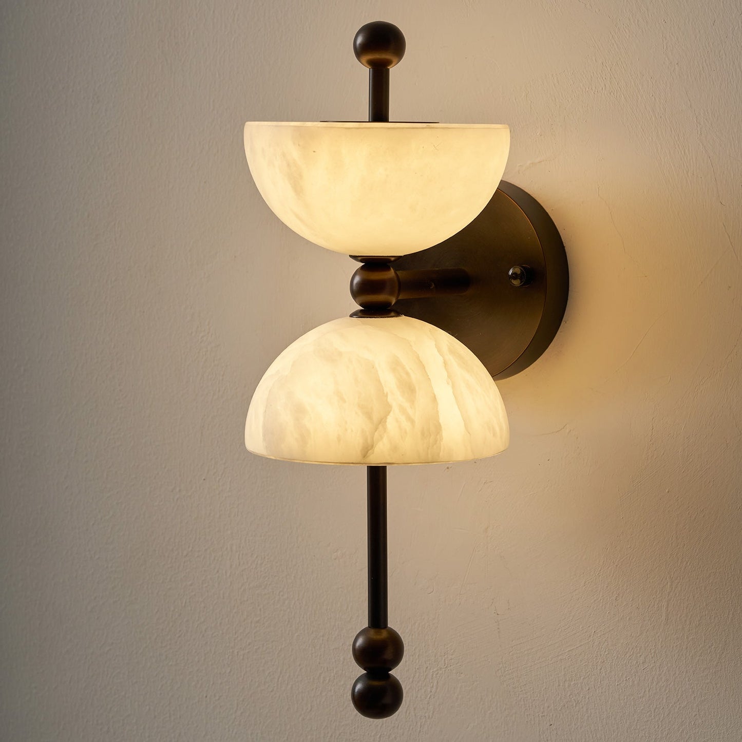 Lyra Alabaster Wall Lamp