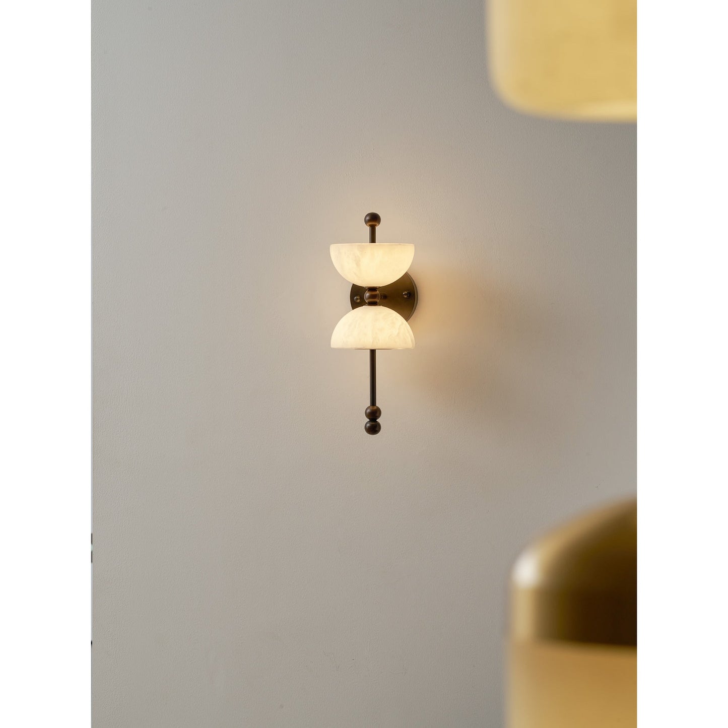 Lyra Alabaster Wall Lamp