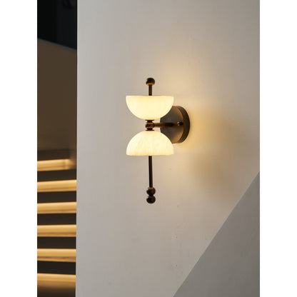 Lyra Alabaster Wall Lamp