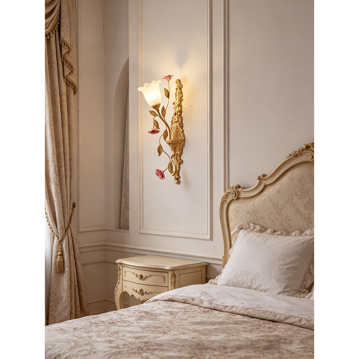 Springtide Bloom Wall Sconce