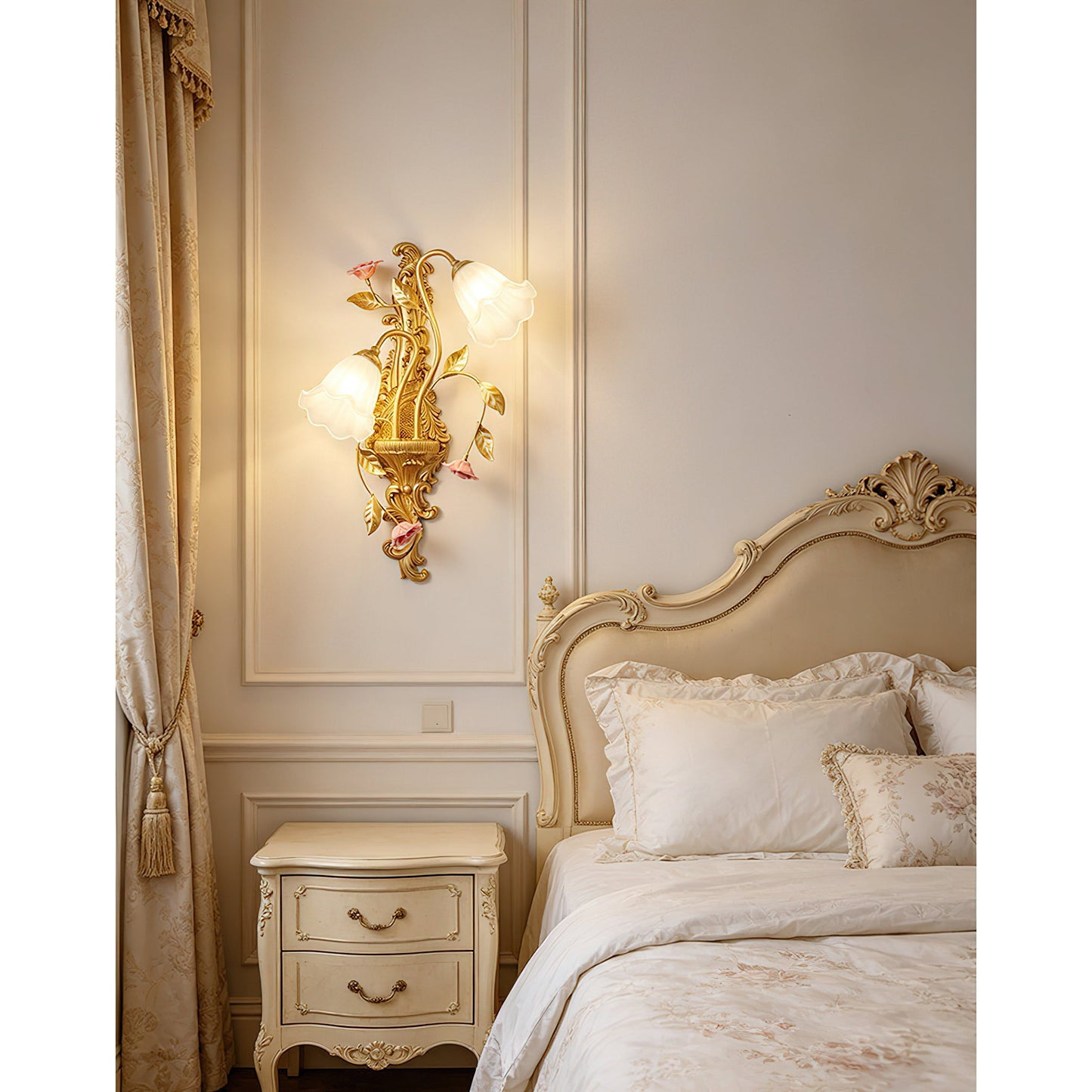 Springtide Bloom Wall Sconce