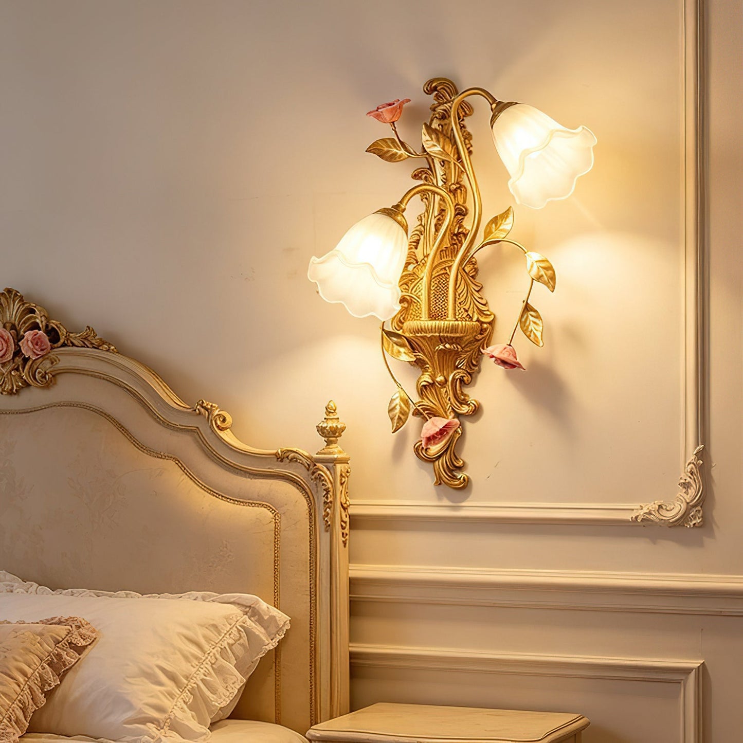 Springtide Bloom Wall Sconce