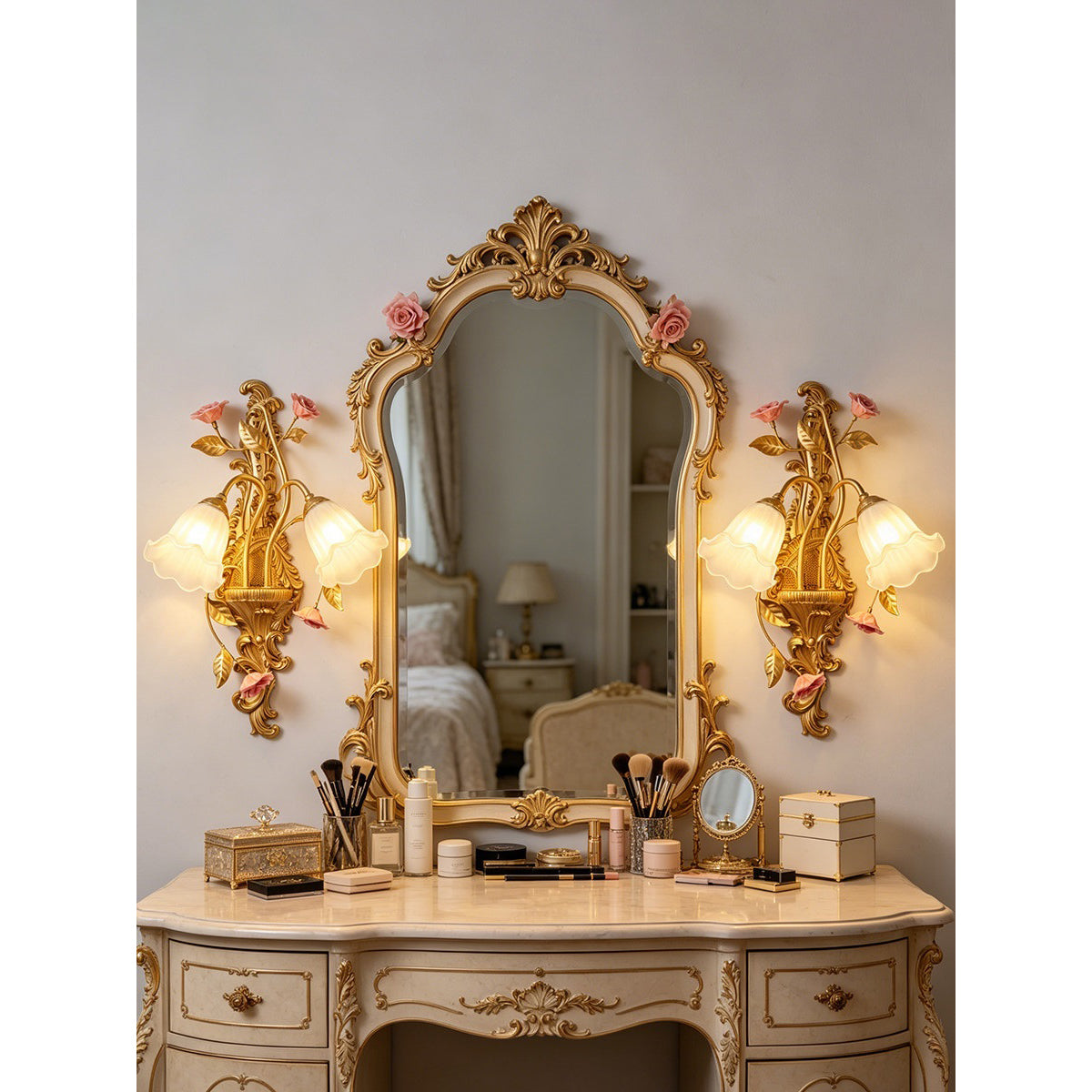 Springtide Bloom Wall Sconce
