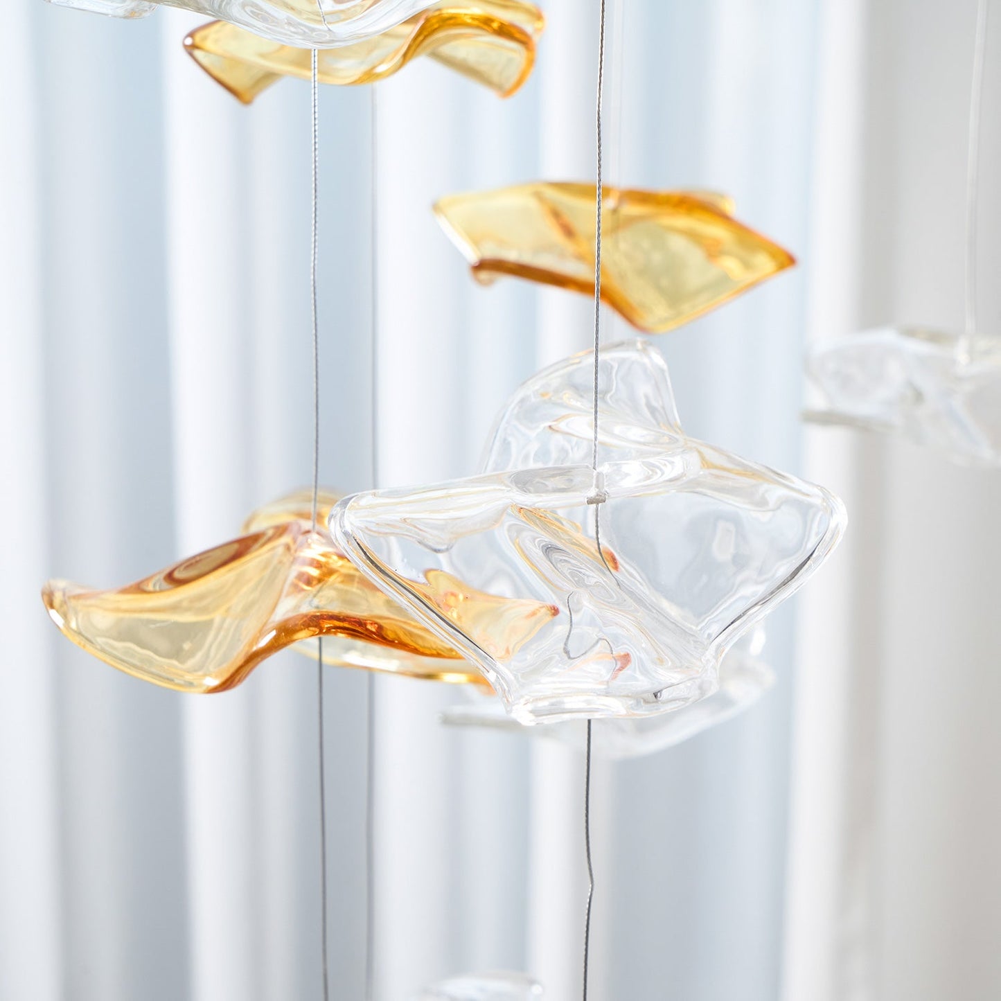 Tidal Art Glass Chandelier