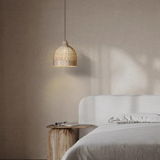 RattanAura Natural Pendant Ceiling Light