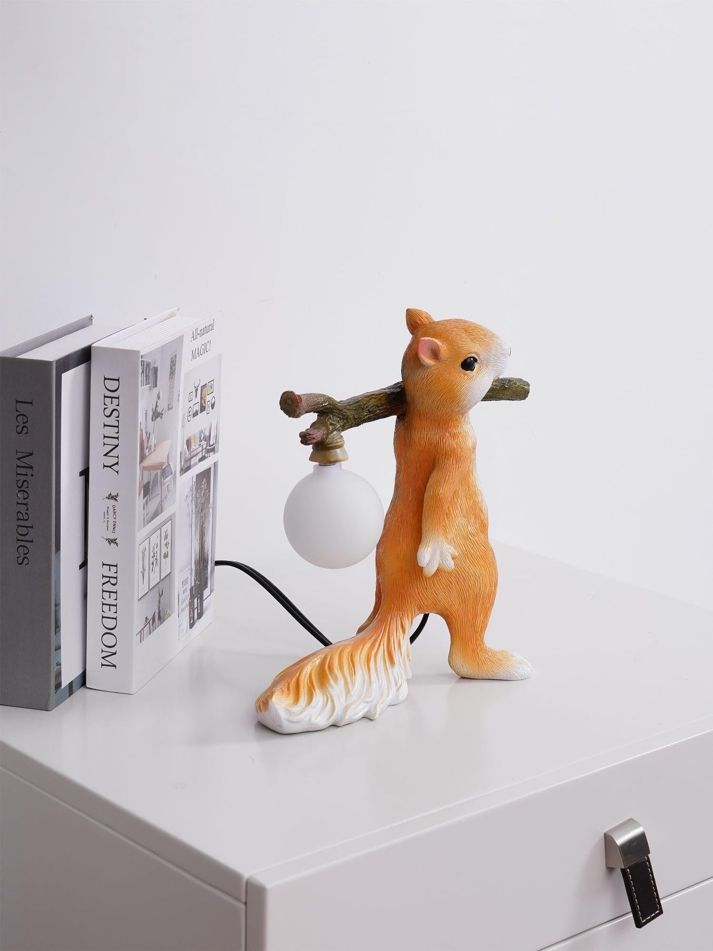 Squirrel Accent Table Lamp