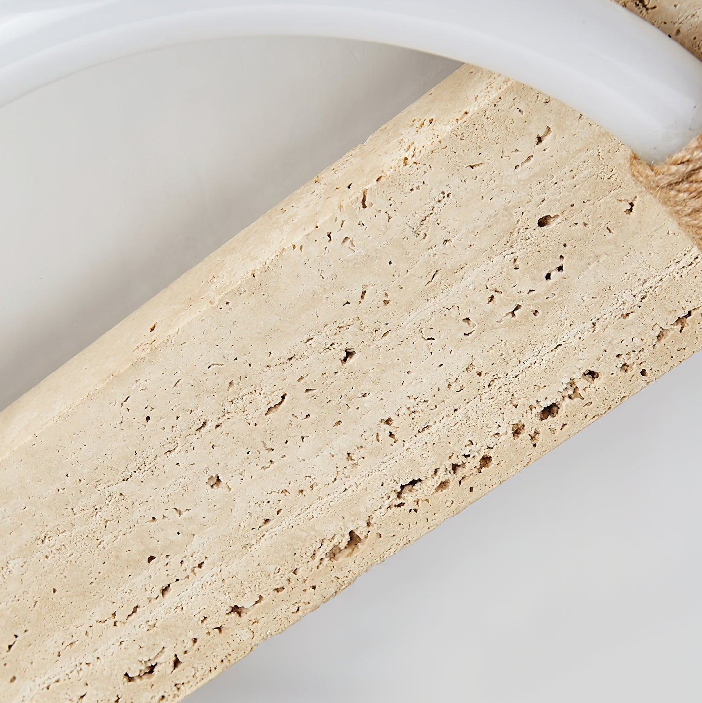 Stonek Travertine Ceiling Light