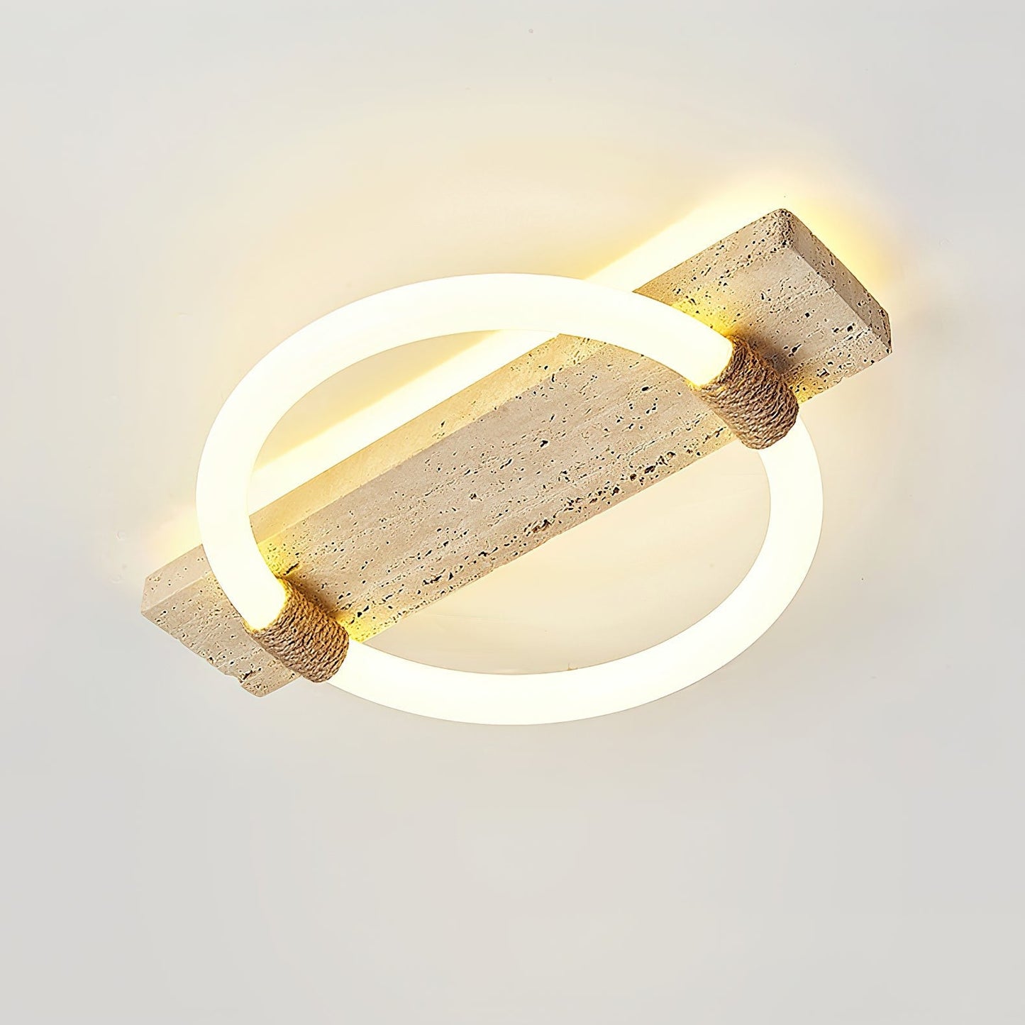 Stonek Travertine Ceiling Light