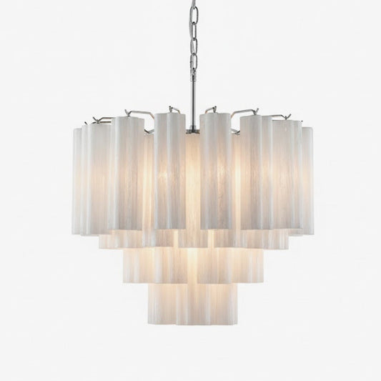Stratum Ripple Glass Chandelier
