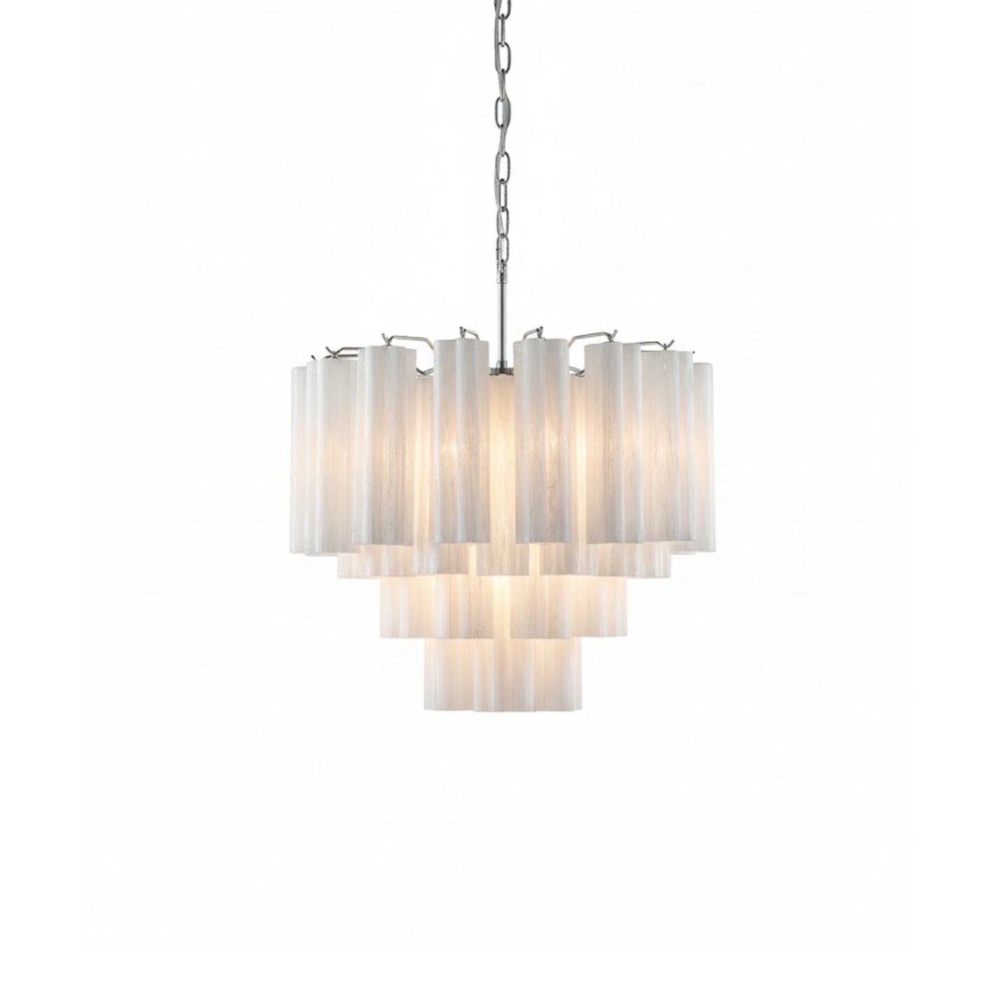 Stratum Ripple Glass Chandelier