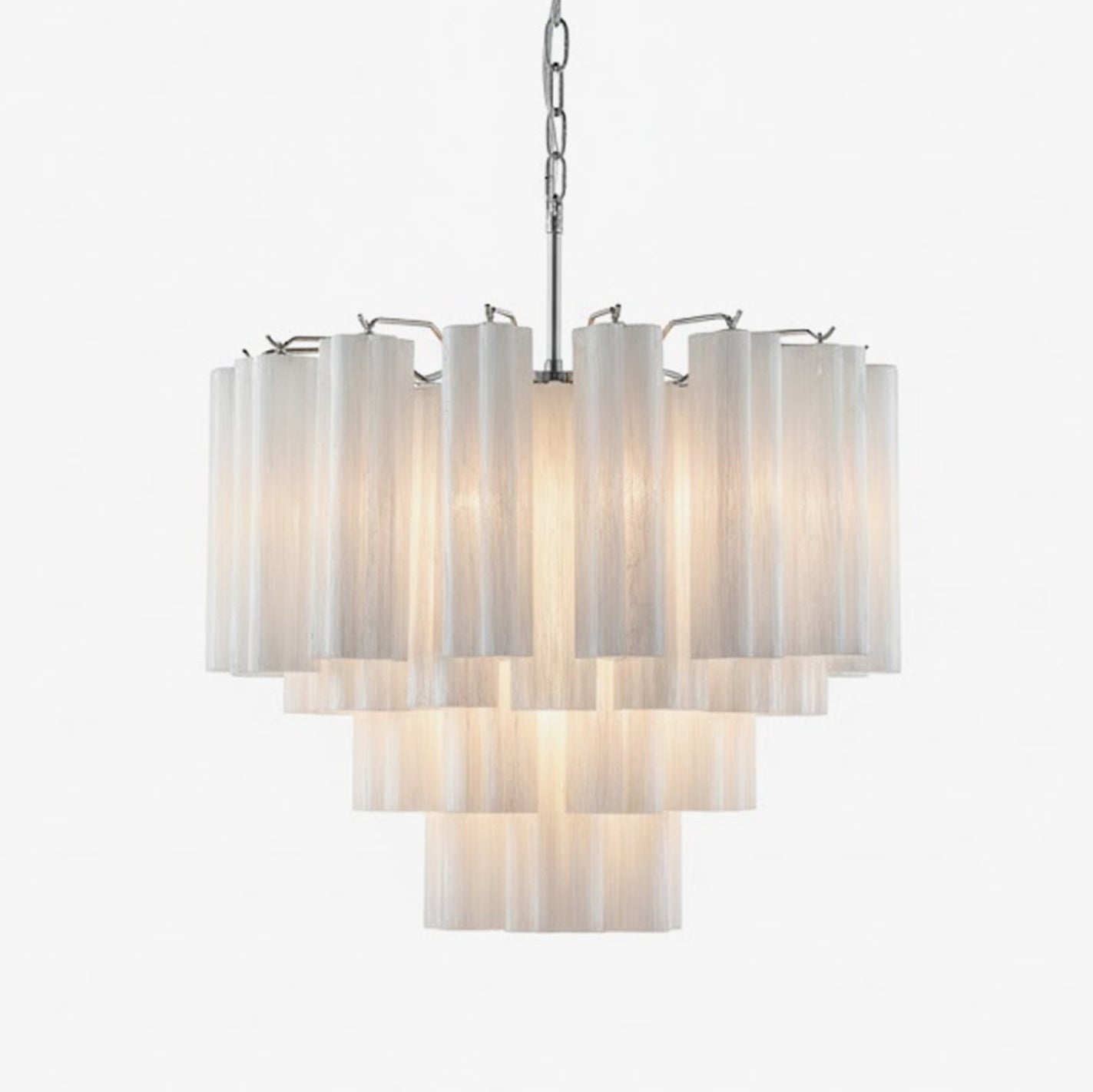 Stratum Ripple Glass Chandelier