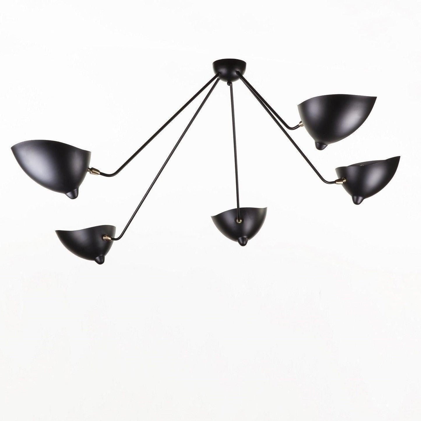 Three-Arm Sculptural Ceiling Light
