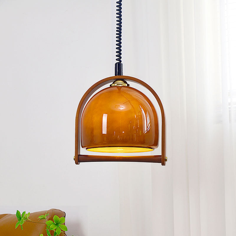 Vintage Retractable Lantern Pendant Light