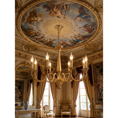 Winchester Brass Chandelier