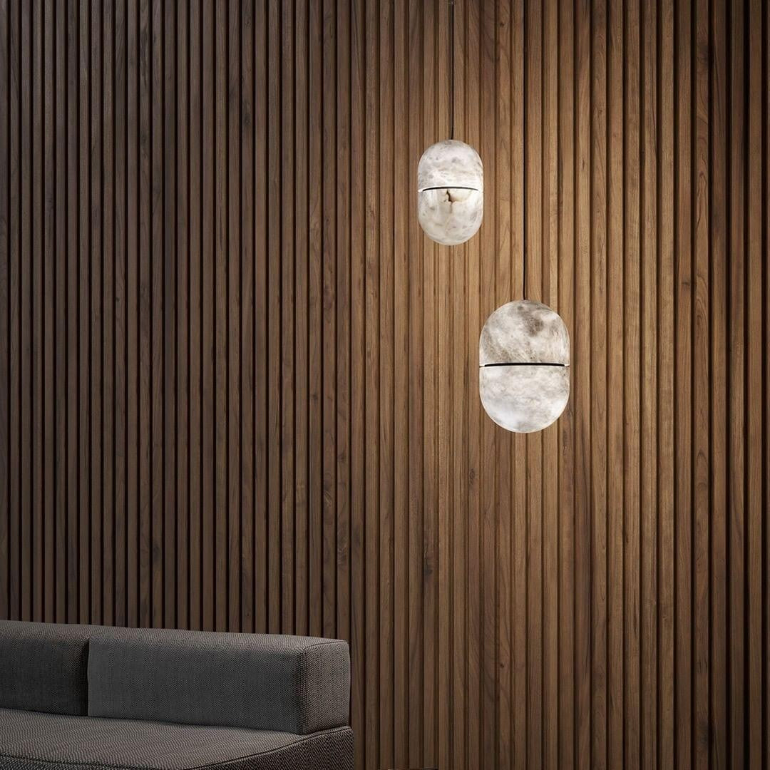 YUM Alabaster Pendant Light