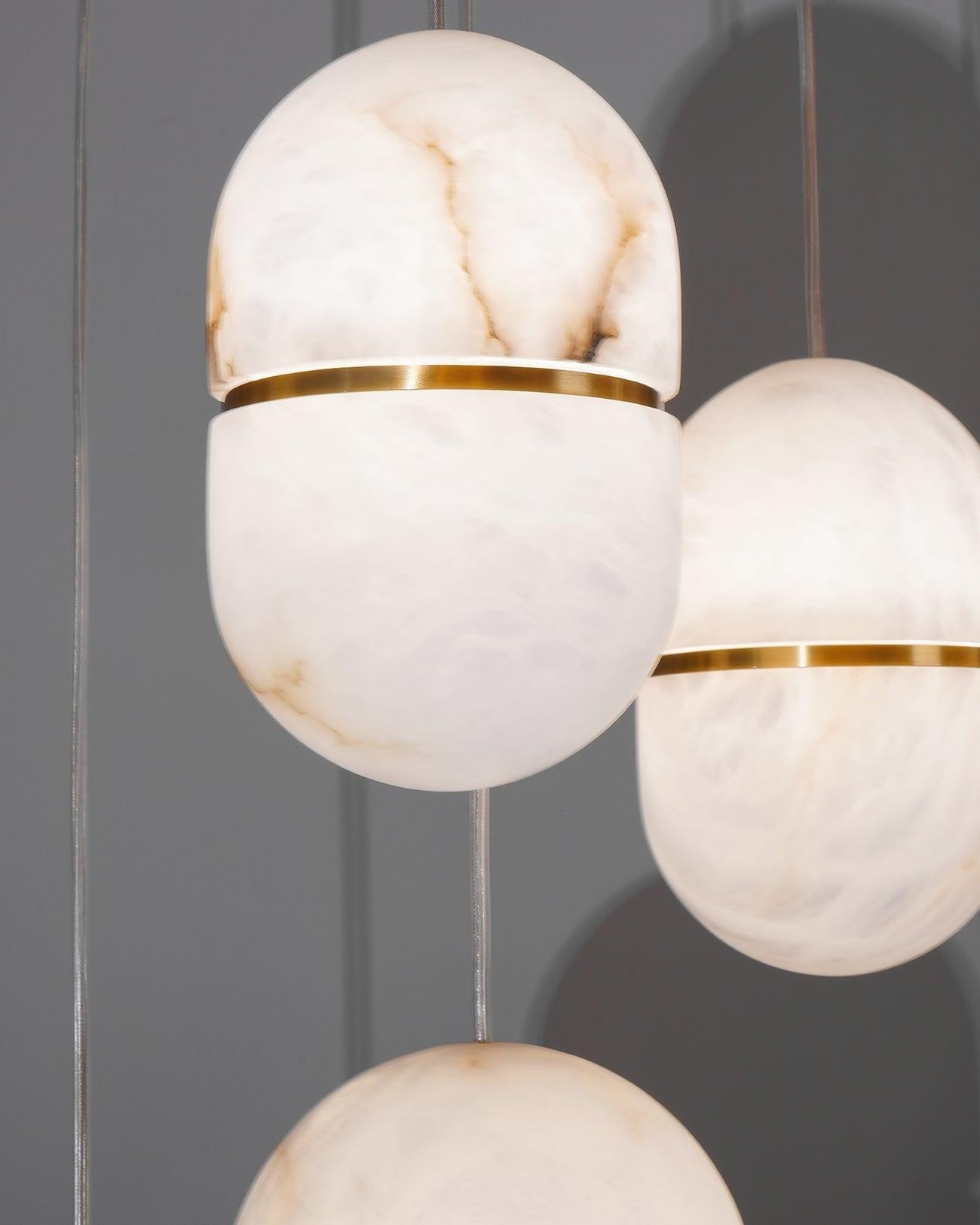 YUM Alabaster Pendant Light